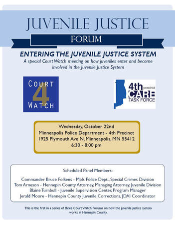 Juvenile Forum Announcment