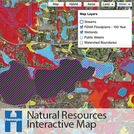 Natural resources interactive map