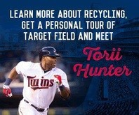 Twin Torii Hunter runs the bases