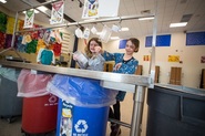 School recycling