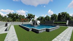 Olcott Park Fountain