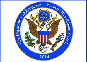 U.S. Department of Education Blue Ribbon Schools logo