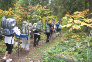 Face to Face Academy Student Hiking Expedition