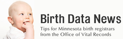 Birth Data News
