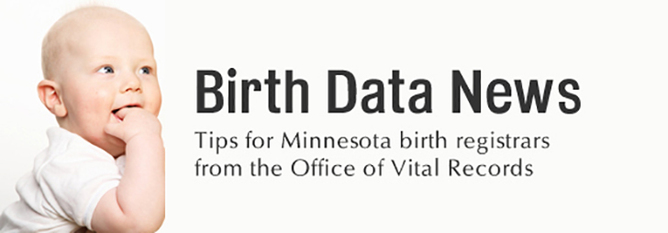 Birth Data News