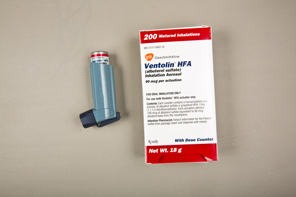 ventolin hfa 108 (90 base) mcg/act inhalation aerosol solution