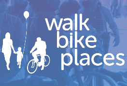 walk bike places logo
