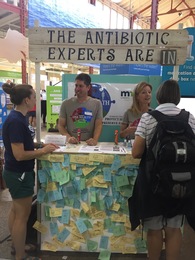 One Health Antibiotic Stewardship State Fair Booth 2018