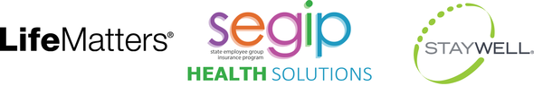 LifeMatter SEGIP Health Solutions and StayWell logo images