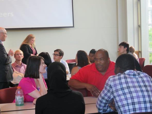 Burroughs 2016 Intern Reception