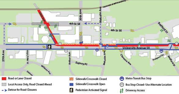 Map of Prospect Prk