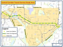 transit study area
