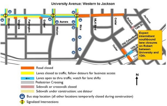 western to jackson map