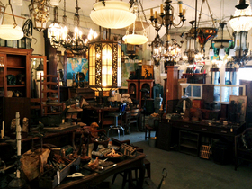 Photo of light fixtures at Art and Architecture