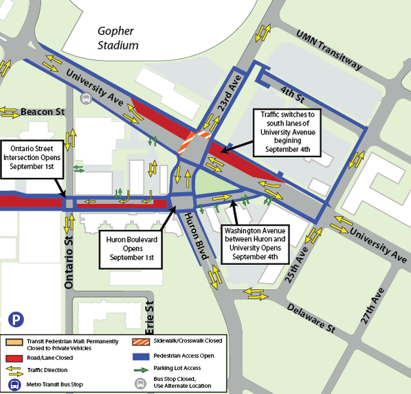Stadium Village Map 2