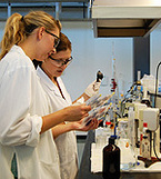 Workers in a laboratory
