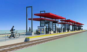 Rendering of neighborhood station type