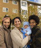 Multi-generational family.