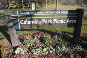 Columbia Park picnic area sign