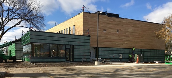 Northeast Recreation Center under construction