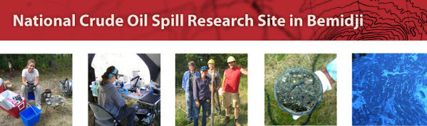 national crude oil research site in bemidji