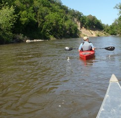 Le Sueur River paddling event