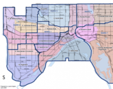 City of Saint Paul map