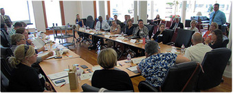 Grantee and broker enrollment center staff meet with MNsure for orientation