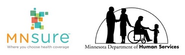 MNsure and DHS Logo