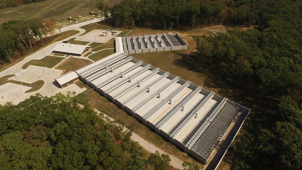 Busch Shooting Range rifle/pistol range aerial view