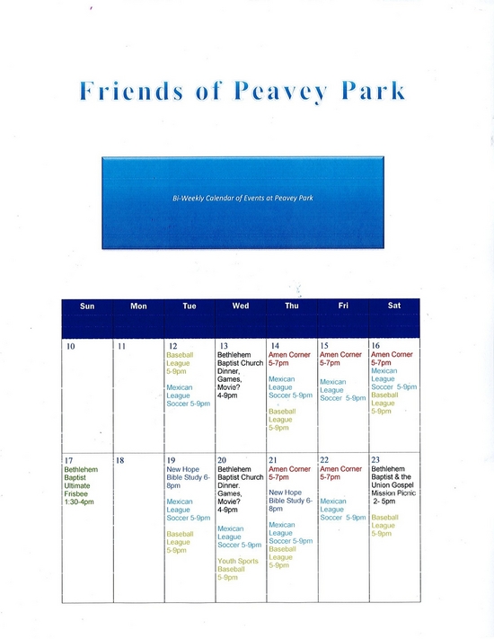 Friends of Peavey Park