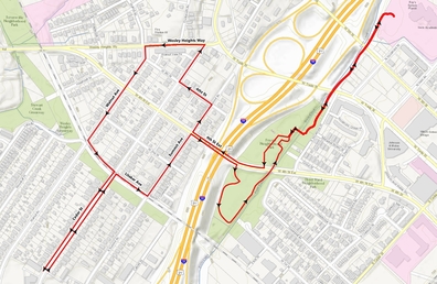 FreeMoreWest 5K on the Greenway