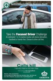 Distracted Driving Awareness Month