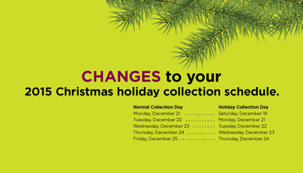 Christmas Schedule Image