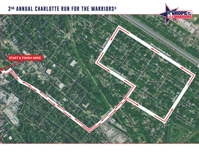 Charlotte Run For The Warriors