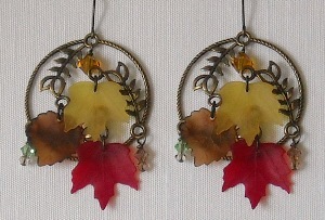 Autumn Earrings - Heather Bowler