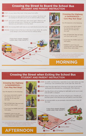 School Bus Safety Crossing Procedures