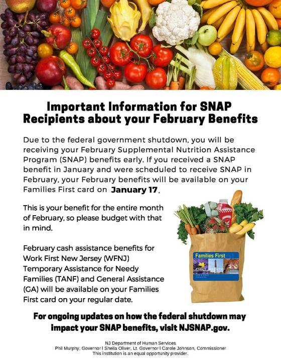 Important information for SNAP recipients