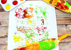 a-maize-ing corn painting
