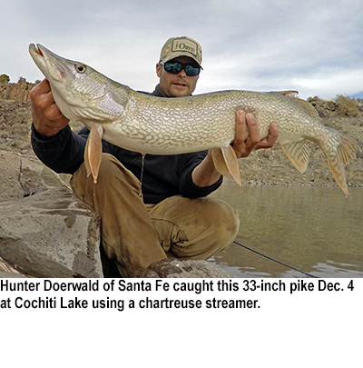 New Mexico fishing and stocking reports for December 5