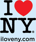 I Love NY blue logo