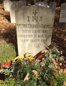 Teihard de Chardin gravesite