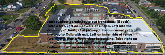 Halloween Parade Route