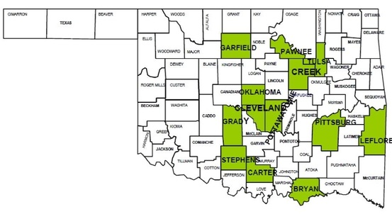 13 Oklahoma counties in high need of opioid overdose intervention