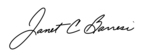 Janet Barresi signature