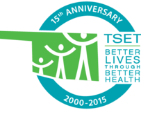 TSET 15th Anniversary logo