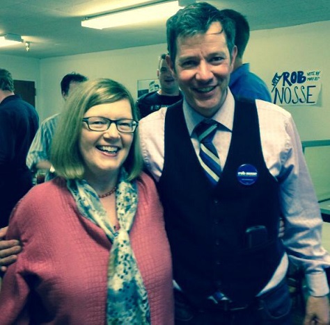 Sen Rosenbaum and Rob Nosse Senator Diane Rosenbaum and Representative Rob Nosse