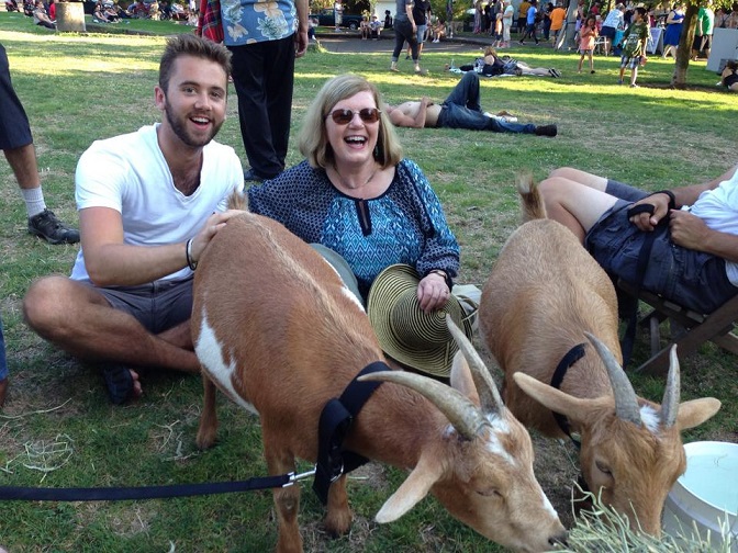 Sen. Rosenbaum at 5th Annual Buckman Picnic