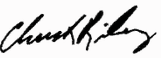 Sen. Riley signature