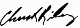 Sen. Riley signature
